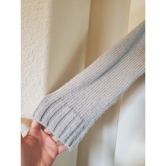 Wooden Ships Paola Buendia Gray Leopard Star Wool Blend Sweater, Small / Medium - Picture 5 of 10